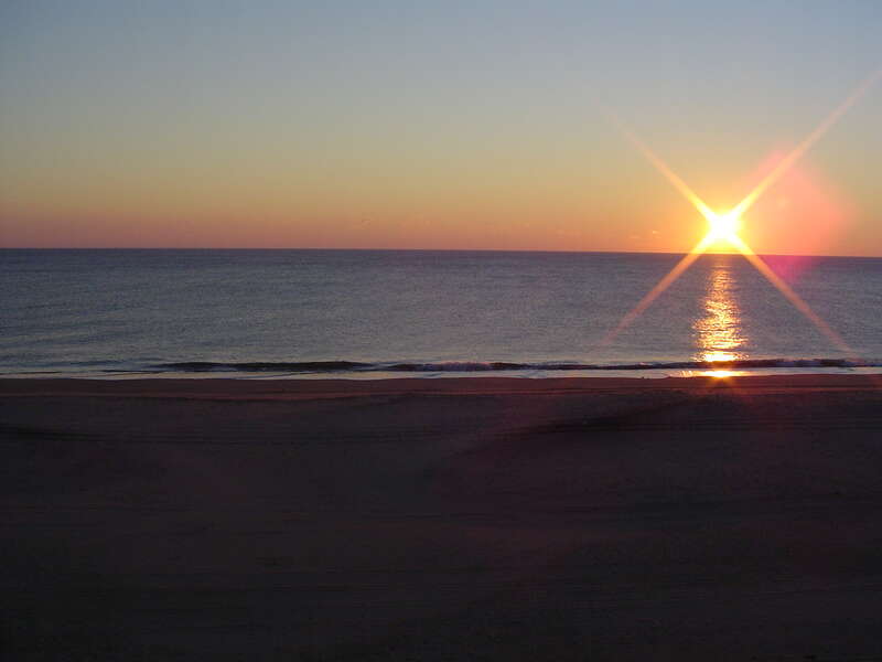 Sunrise on the beach