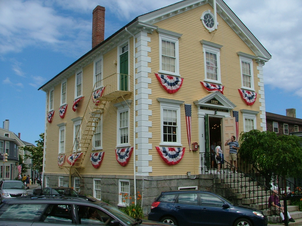 &quot; Old Town Hall&quot; Historic Site 1727. Marblehead. photo 7.5.2011