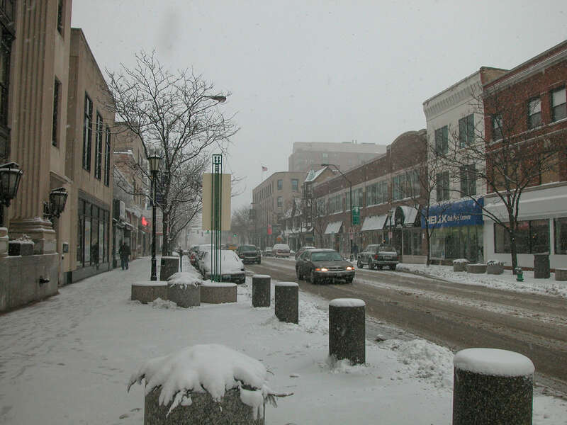 Oak Park, Illinois - Lake St. near Marion St