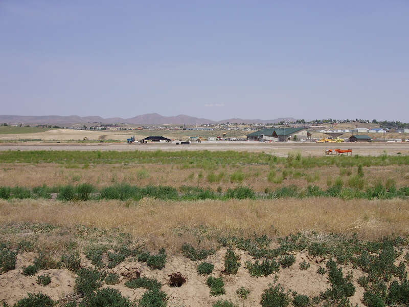Elko Airport viewed from near the ASOS