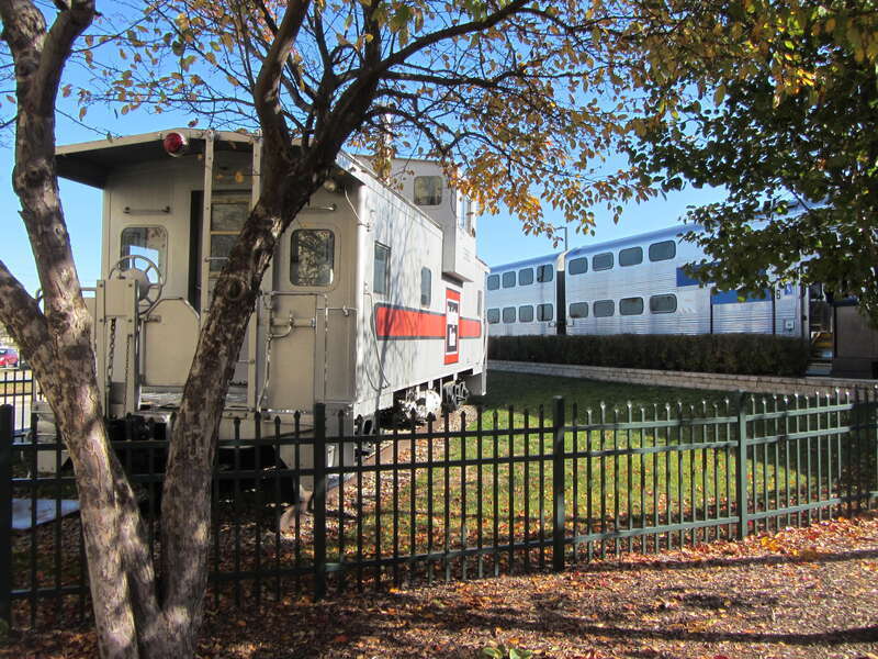 20121020 07 CB&amp;amp;Q Caboose @ Aurora Transportation Center