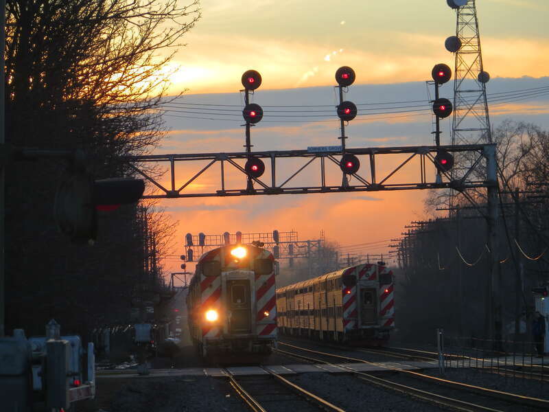 20140317 128 Metra, Downers Grove, Illinois
