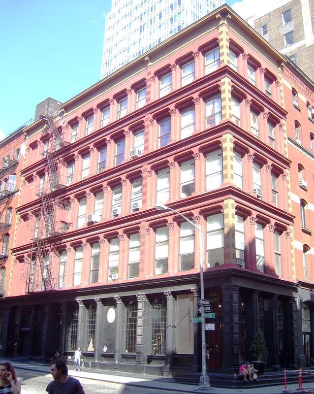 28 Howard Street, or 1 Crosby Street, at the corner of Crosby Street in the SoHo neighborhood of Manhattan, New York City was built in 1872 as a store, and was designed by D. &amp;amp; J. Jardine in Renaissance Revival style. It has a cast-iron facade.