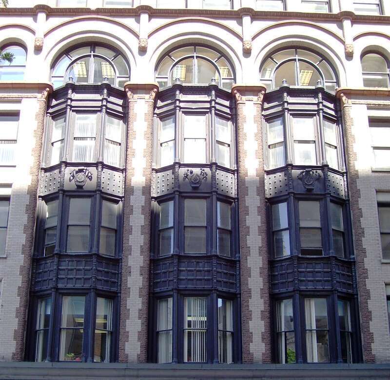 The Ahrens Building at 70 Lafayette Street (70-76) on the corner of Franklin Street in the Civic Center section of Manhattan, New York City, was built in 1894-95 and was designed by George H. Griebel in the Romanesque Revival style. It was designated