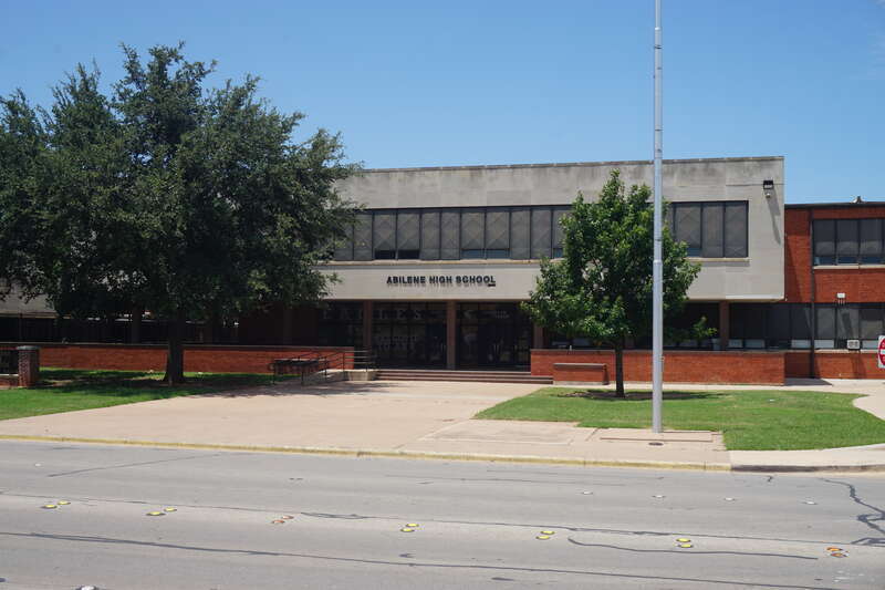Abilene High School in Abilene, Texas (United States).