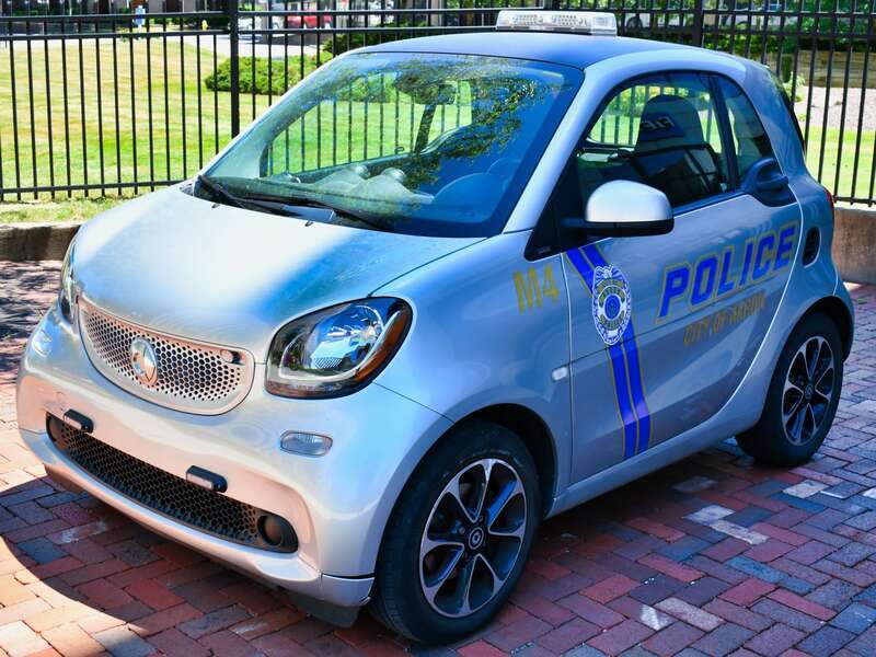 Akron Police Smart Car - Ohio