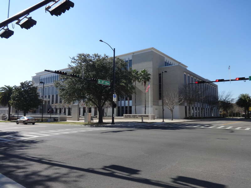 Alachua County Courthouse Criminal Justice Center, Gainesville, Alachua County, Florida