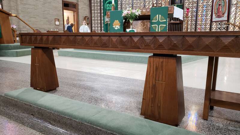 Altar Rail at St. Teresa