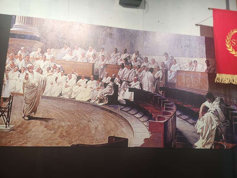 Ancient Rome Exhibition in New York city. It was at 378 Broadway, NY, and went from September 1, 2023 to September 30, 2023.