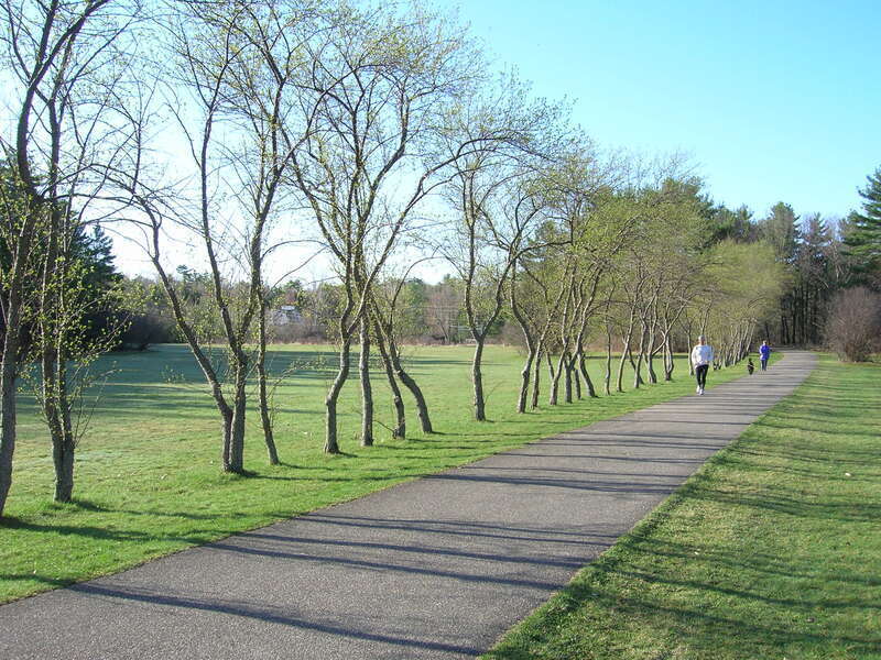Burlington Bikeway at Oakledge Park South, Looking Southbound