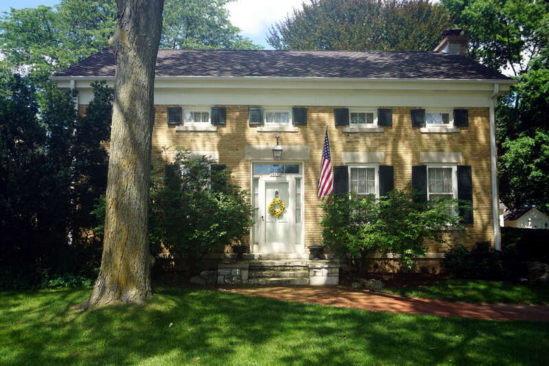 The Gredler-Gramins House in Brookfield, Wisconsin (United States).