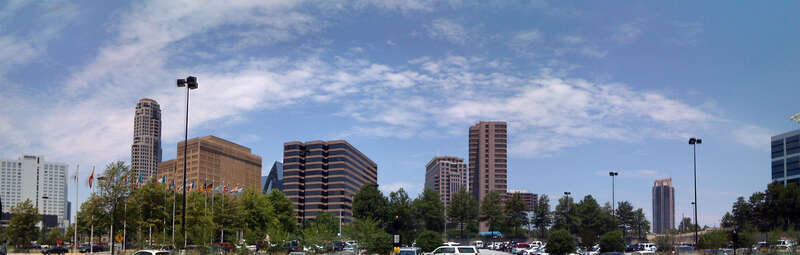 Panorama experiment w/ iPhone. Autostich of 10 photos.