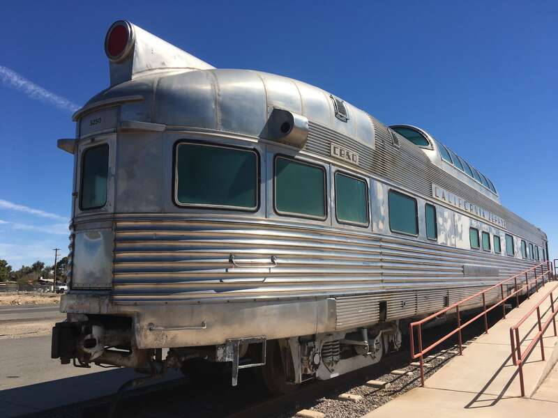 California Zephyr parked in Arizona