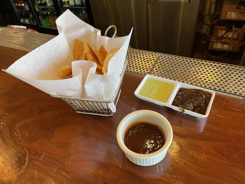Chips and salsa at Cascabel, Santa Rosa, California.