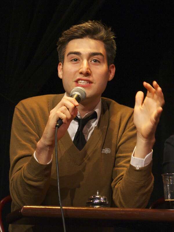 Casey Jost. From &quot;The Fascinator&quot;, a panel quiz show at the new UCB East Theatre, featuring interesting and tricky facts to puzzle a new panel of hilarious and charming guests every show!

.