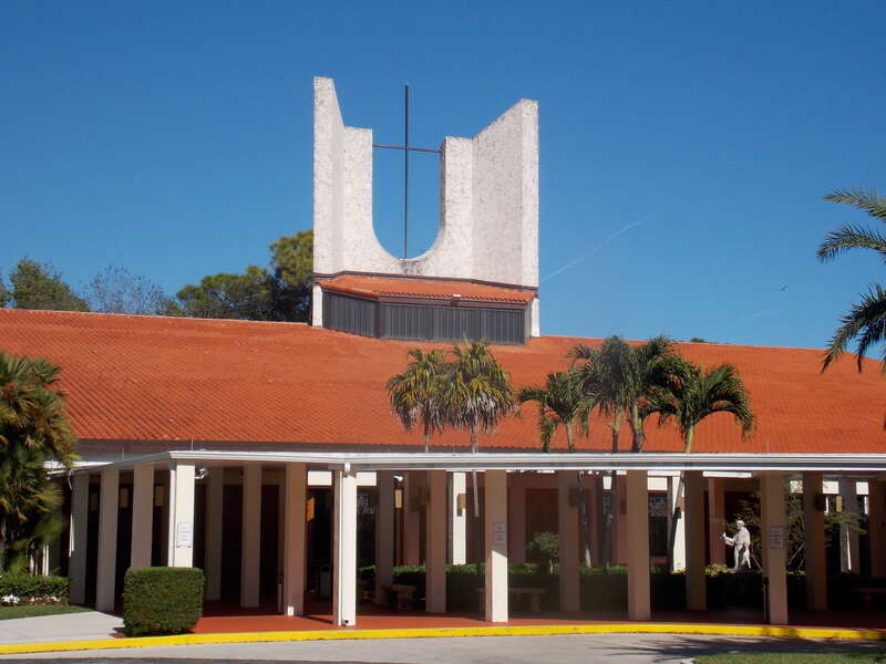 Cathedral of St. Ignatius Loyola in Palm Beach Gardens, Florida