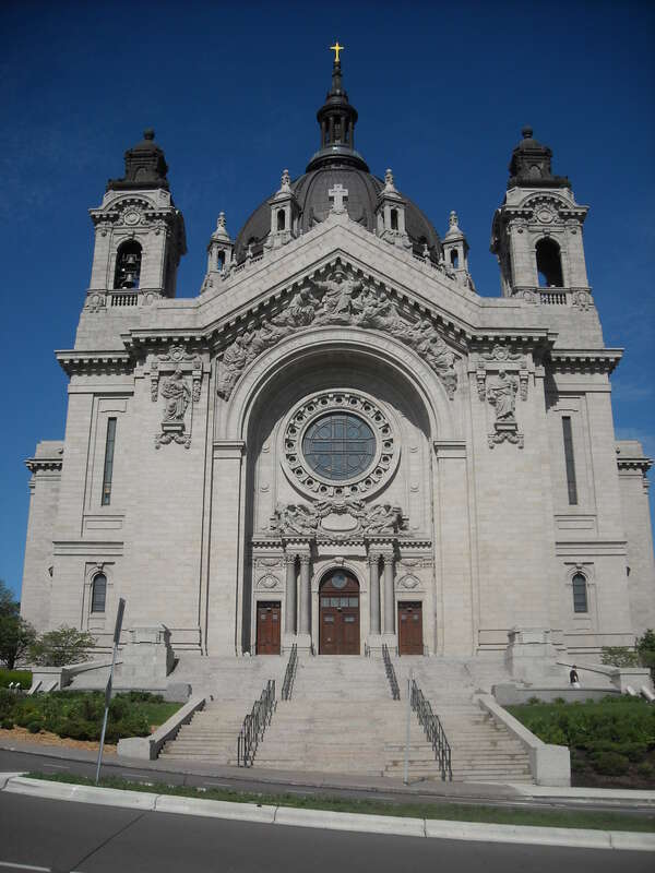 The Cathedral of Saint Paul, as viewed from Summit Avenue.