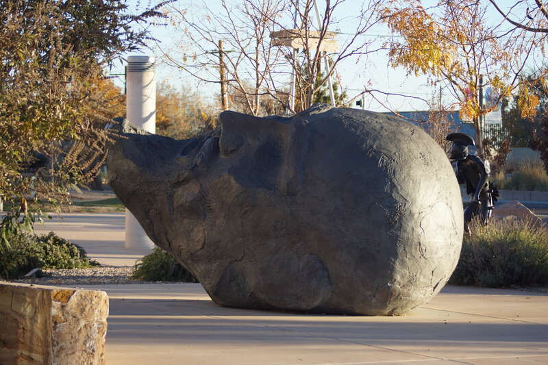 Cervantes, Charles Strong; The Dancer, Michael Naranjo, Albuquerque Museum of Art and History
