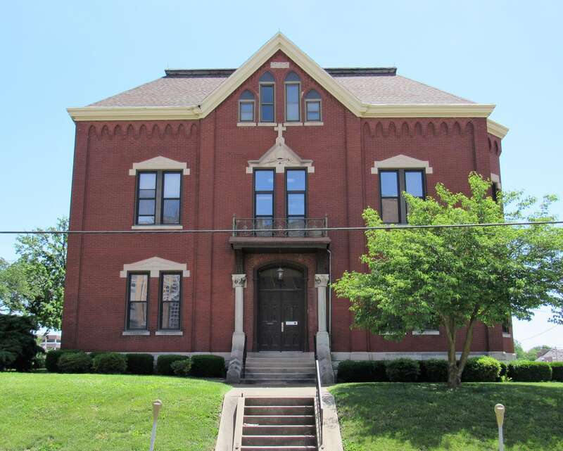 The Chancery of the Catholic Diocese of Belleville in Belleville, Illinois.