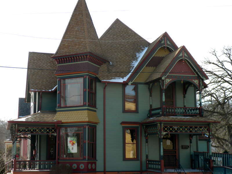 Christian Geister House on NRHP since September 25, 2007 at 302 S. Main St. (aka Illinois 31) Algonquin, Illinois in McHenry County near Fox River