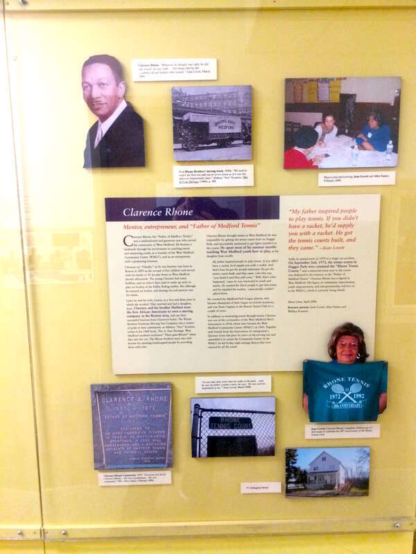 Clarence Alexander Rhone Exhibit at Tufts University Department of Anthropology Medford Historical Society Exhibition Information Regarding Murals In Medford Public Library