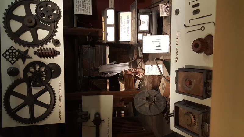 Miscellaneous artifacts from the Ironworks' hay day.