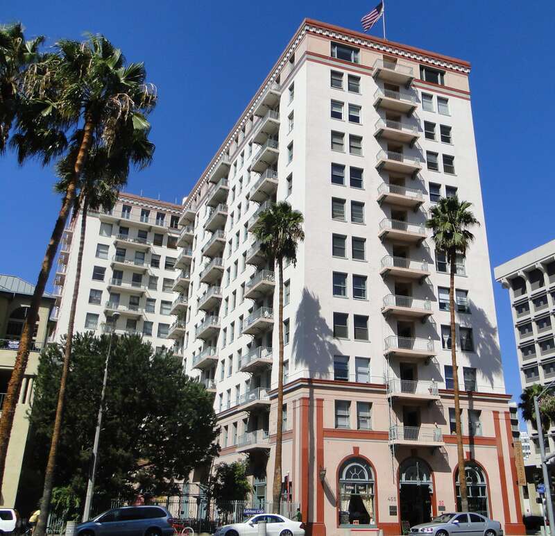 Cooper Arms Apartments, 455 E. Ocean Blvd., Long Beach, California (National Register of Historic Places)