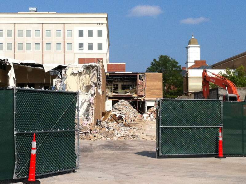 County Jail and Sheriff's Office.  Seashore Builders Inc. of Maple Hill is demolishing the 44,526-square-foot building July 2014