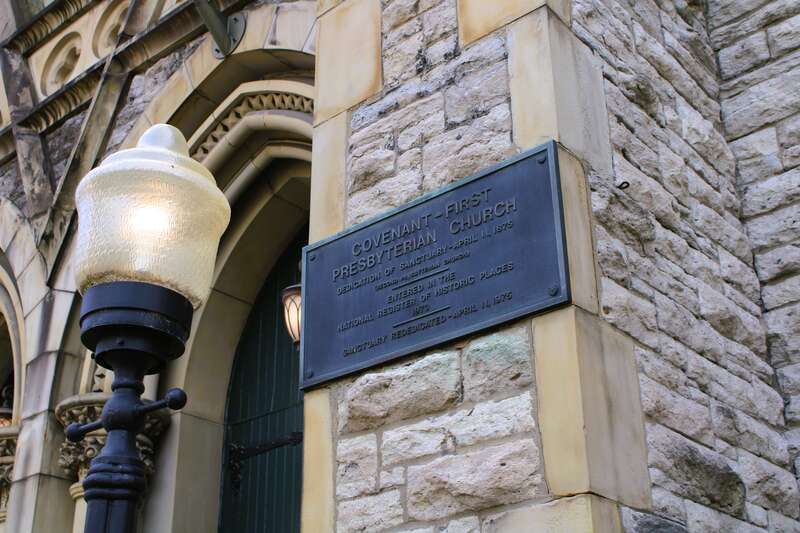 Covenant-First Presbyterian Church in Downtown Cincinnati, Ohio.