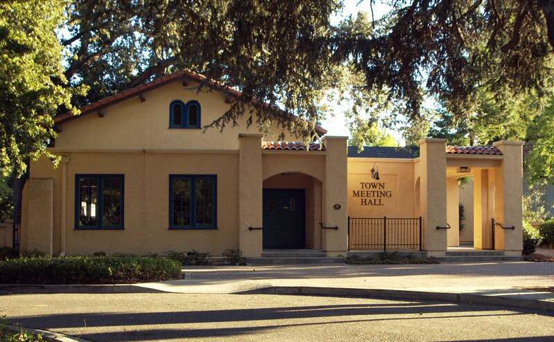 Danville CA Town Meeting Hall.