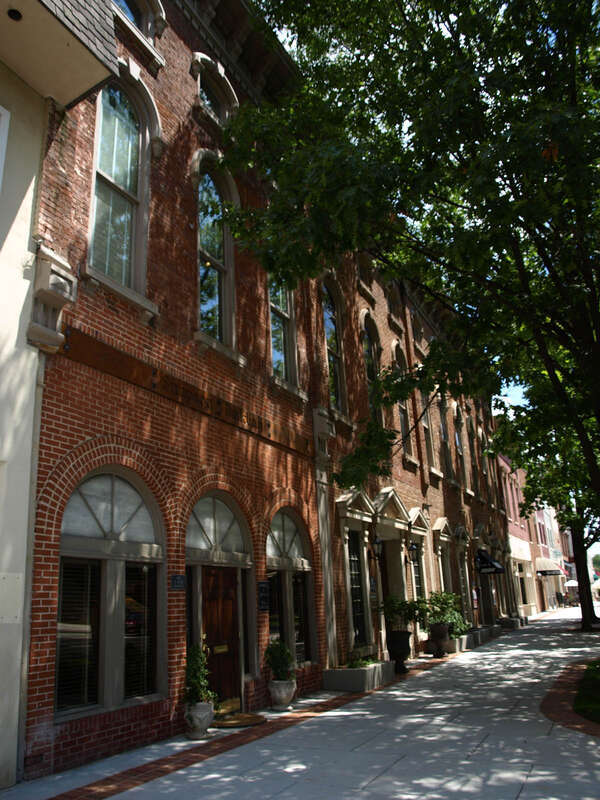 Donegan Block in Huntsville, Alabama, listed on the National Register of Historic Places.