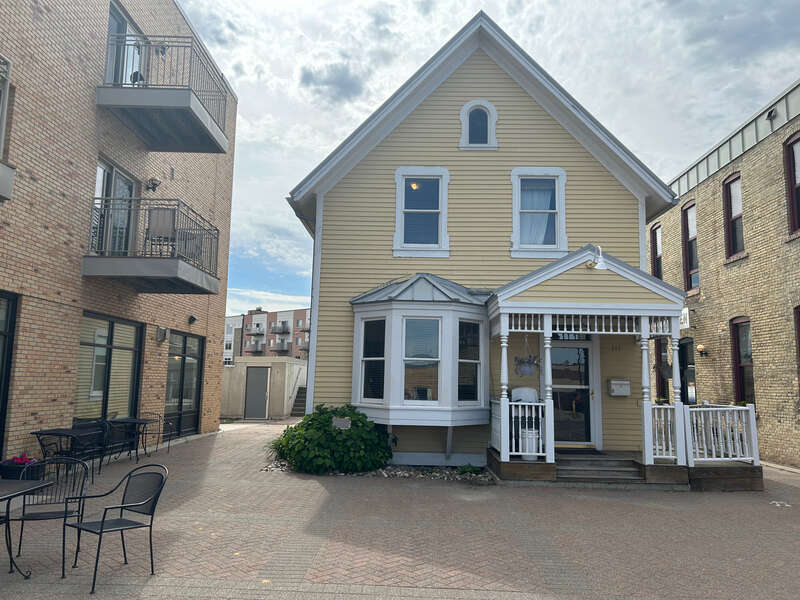 The Douglas House is the oldest house of its type still standing in Moorhead, Minnesota. Built in 1872, was the home of the first postmaster and first probate judge, James Douglas. James and Wilhemina Douglas lived there until 1887.