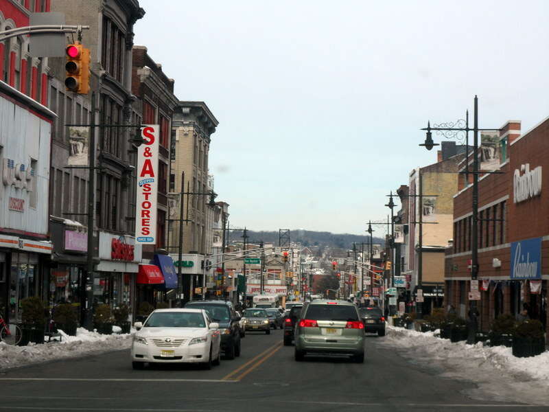 Paterson Downtown Commercial Historic District, Roughly bounded by Patterson, Ward and Gross Sts., and Hamilton Ave. Paterson