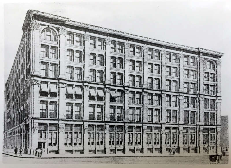 Drummond Tobacco Company Building, St. Louis, MO (USA), 1885. Designed by Isaac S. Taylor.
