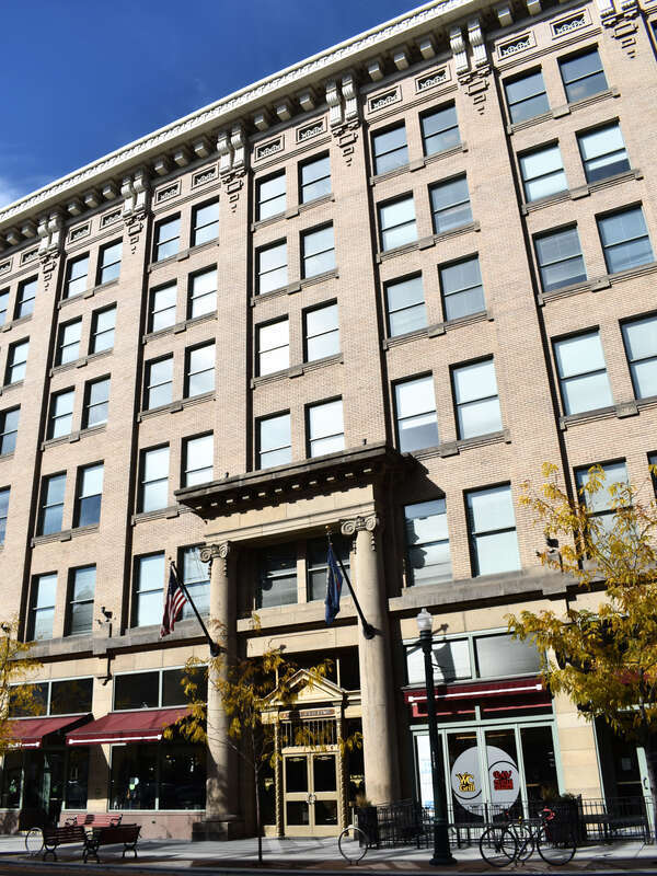 The Empire Building (1911) in Boise, Idaho, was designed by Nisbet &amp;amp; Paradice.