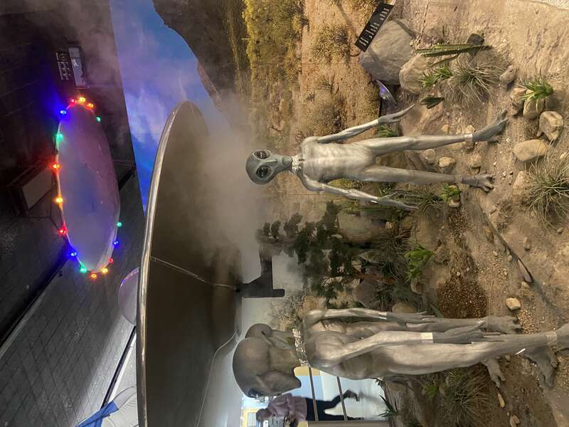 Exhibit at the International UFO Museum
Roswell, New Mexico, USA