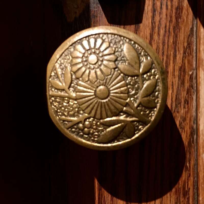 Exterior Brass Door Knob Detail 
Eldridge Street Synagogue