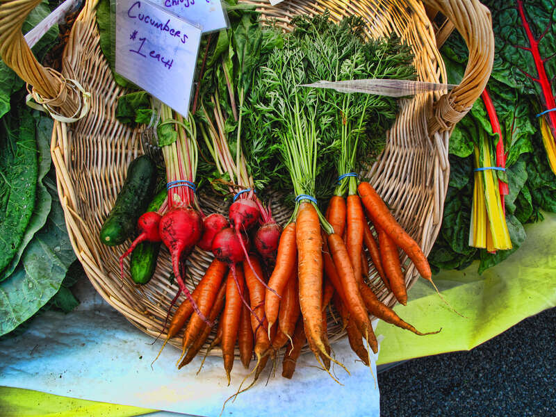 500px provided description: Yummy stuff from the market [#vegetables ,#farmers market]