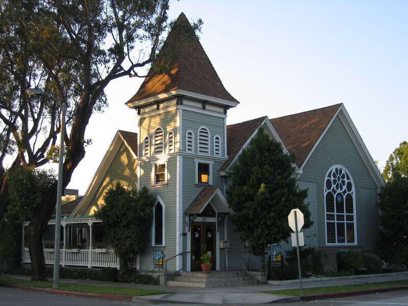 The 1891 Victorian Gothic First Baptist Church of Orange currently houses a restaurant PJ's Abbey. More information on the history of the church and restaurant can be found on &amp;lt;a href=&quot;http://www.pjsabbey.com/abbey_history.aspx&quot;