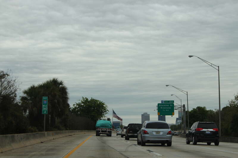 Florida I10eb Exit 362 .5 mile, Jacksonville, Duval County, Florida
