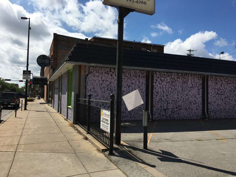 The former Kaleidoscope restaurant on Broadway in downtown Green Bay, WI.