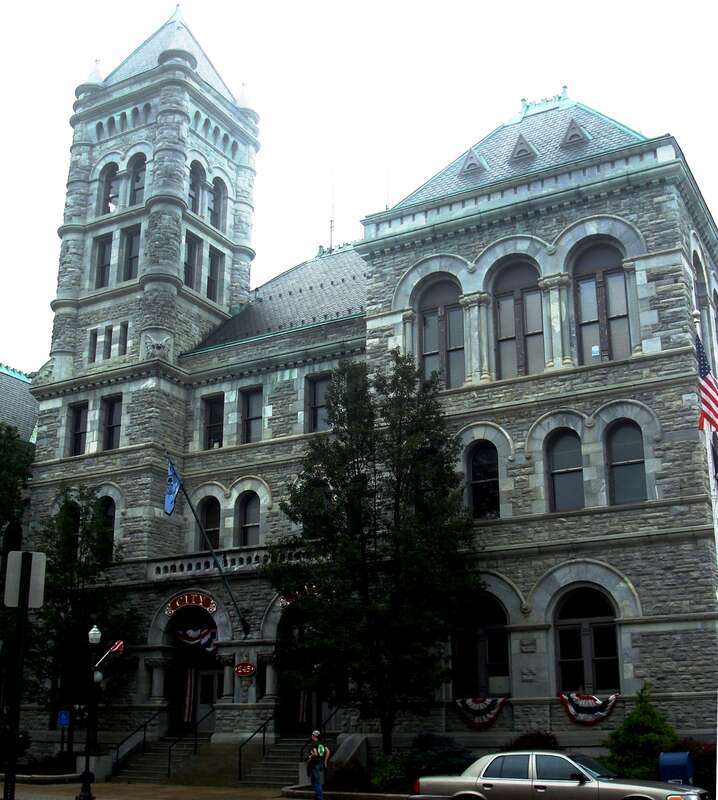 The historic building at 245 West 4th Street between Government Place and West Street in Williamsport, Pennsylvania was built in 1888-91 as a United States Post Office, and was designed by William A. Freret, head of the U.S. Treasury Department's