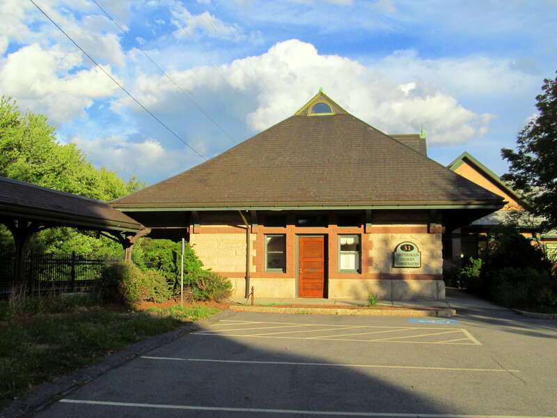 The former Westborough station in September 2016