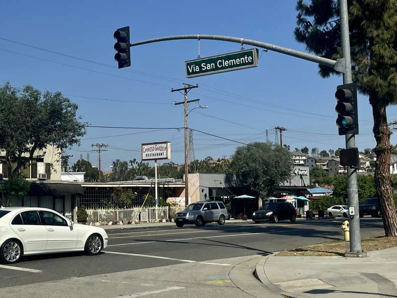 Gairfield Avenue at Montebello, California (July 2023).