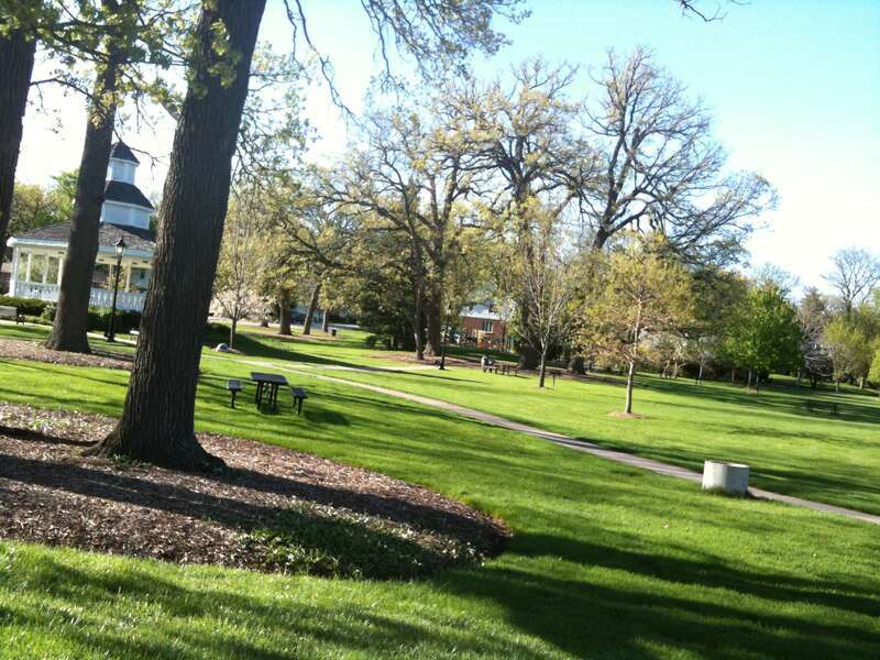 Gazebo from the distance