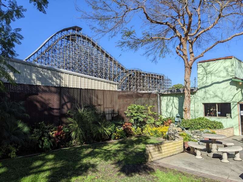 View from the entrance plaza.