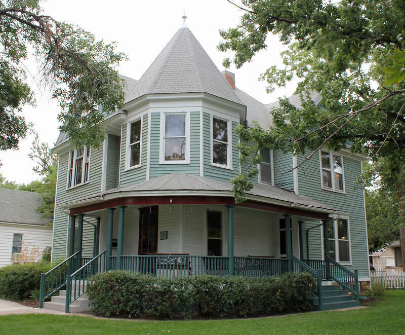 The Glazier House, located at 1403 10th Avenue in Greeley, Colorado. The property is listed on the National Register of Historic Places.