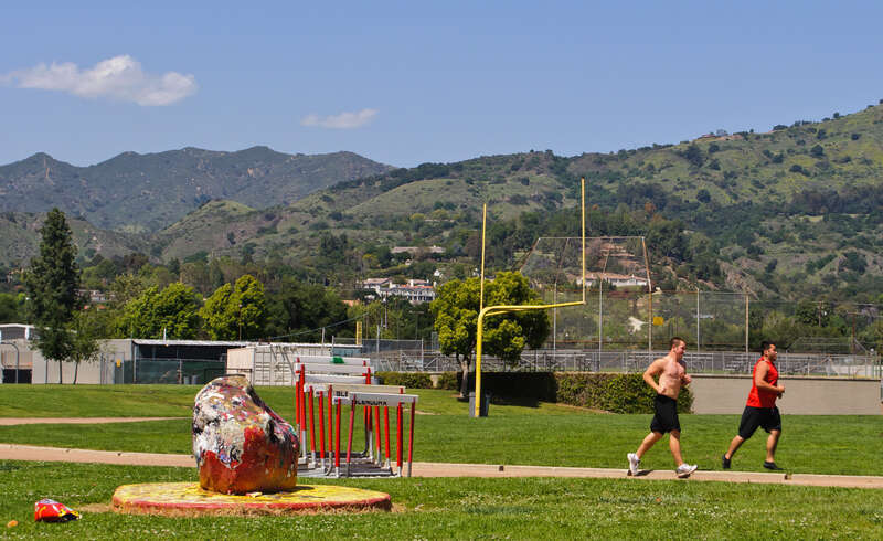 Glendora High School serves the City of Glendora, which is located along the old Route 66 at the eastern edge of San Gabriel Valley. Due to the Route 66 location, this community is older than most other San Gabriel Valley communities; Glendora High