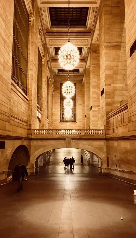 Underground structure of the Grand Central Terminal