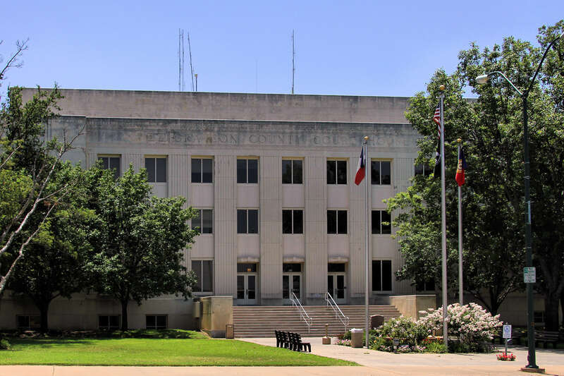 The Grayson County Courthouse in Sherman, Texas, United States.